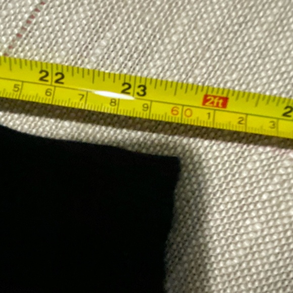 Workhall Black Knit Wrap Style Long Sleeve Fitted V-Neck Sweater- Sz-M - Picture 16 of 16